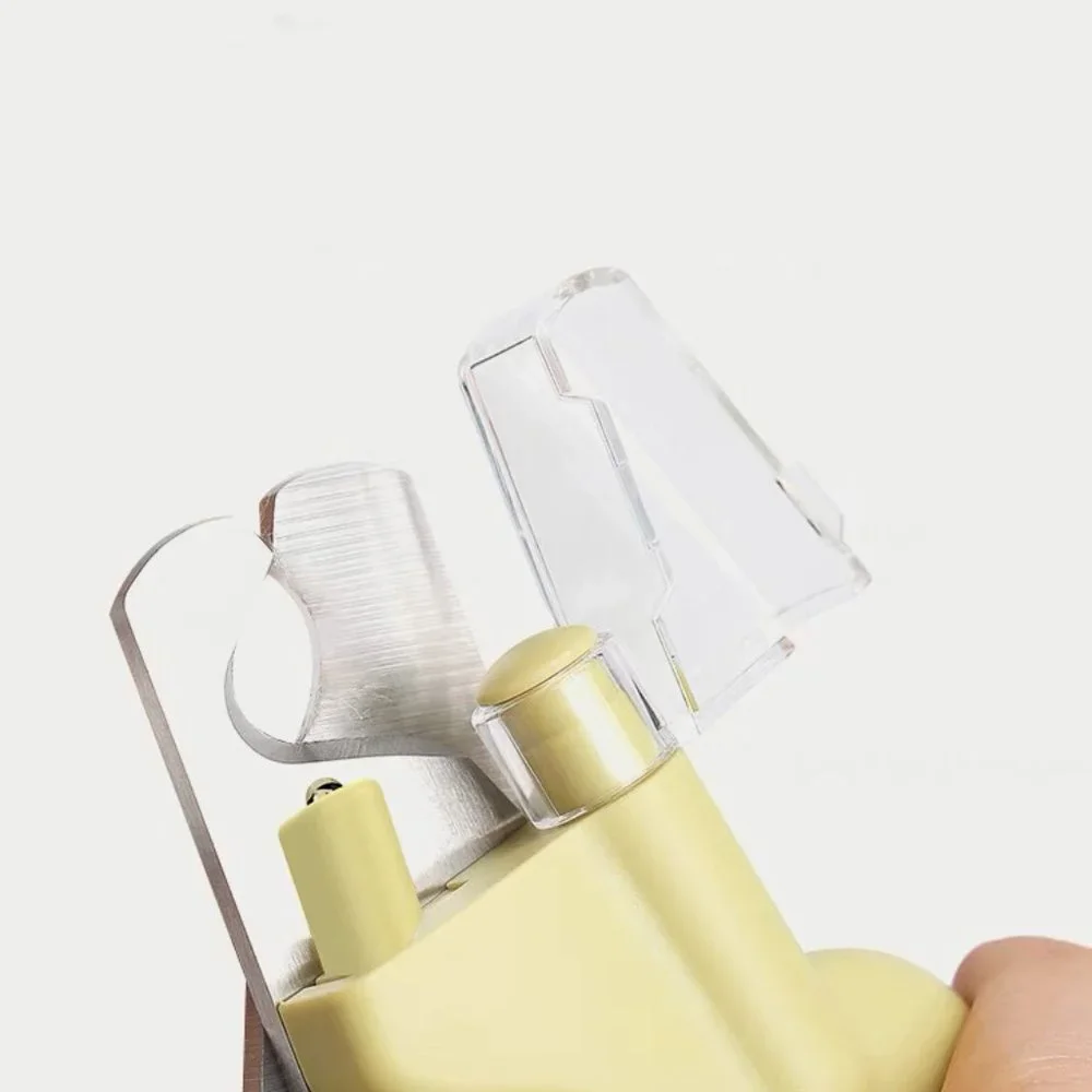 Ergonomic Pet Nail Clipper with LED Light and Safety Guard
